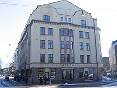Maison des étudiants Ostrobotnia, Töölönkatu 3, Helsinki.