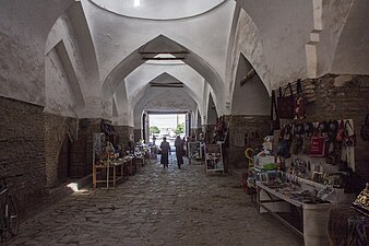 Shops inside the Polvon Gate