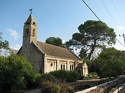 Křesťanský kostel v Alonej Abba