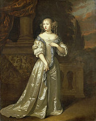 Caspar Netscher, Lady Philippina Staunton, 1668