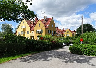 Radhusområdet i kvarteret Tegen större och mindre.