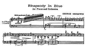 opening bars rhapsody in blue - gershwin