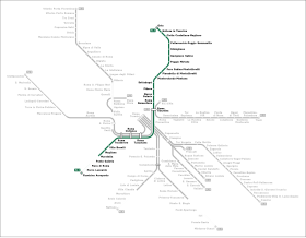 Voir la carte de la ligne.