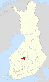 Poziția localității Saarijärvi