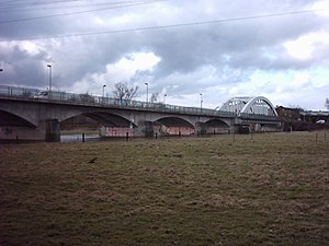 Pont sur la Sieg entre Menden (Sankt Augustin) et Troisdorf