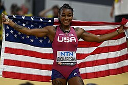 Sha'Carri Richardson Budapest 2023.jpg