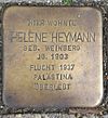 Stolperstein Emmerich Gasthausstraße 3 Helene Heymann