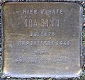 Stolperstein für Ida Sinn (Sachsenring 29)