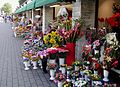 Цветочный ряд на улице Виру