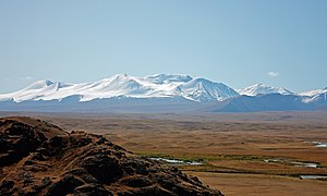 Le massif du Tavan-Bog, plateau de l'Oukok.