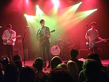The Morning Benders (now POP ETC) performing at Toronto's Mod Club Theatre in 2010
