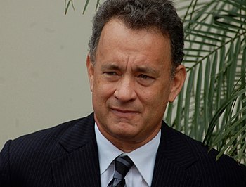 English: Tom Hanks at a ceremony for George Ha...