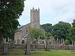 Tranent Parish Church (Church Of Scotland) With Graveyard Walls, Gatepiers, Gates And Gravestones