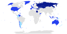 Carte des États transcontinentaux.