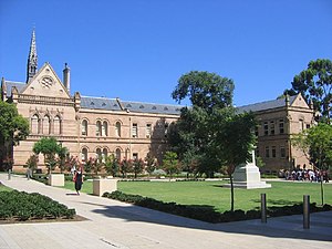Part of the University of Adelaide campus at N...