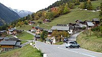 Dorfzentrum mit Café „La Crevasse“