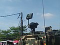 Rheinmetall Vingtaqs II radar on Malaysian Army DefTech AV8 Gempita during NDP 2022 in Kuantan.