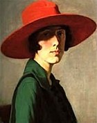 Lady with Red Hat (Vita Sackville-West)