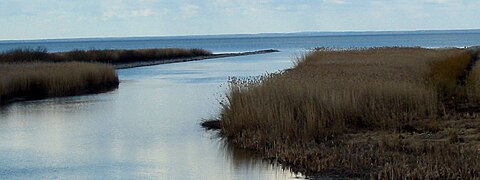 La rivière Emajõgi et le lac Võrts (Võrtsjärv).