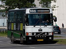 Volvo B6F med Van Hool-kaross