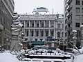 Theodor-Herzl-Platz, à Vienne.