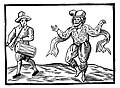 Clown William Kemp danst de Gigue, 1600