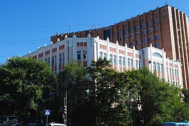 Здание Главсевморпути (1938).