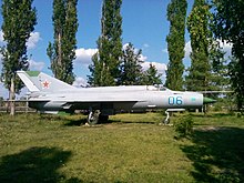 МиГ-21 бис Н.Новгород, парк Победы.jpg