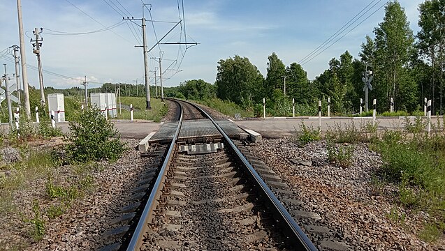 Бывшая финская железнодорожная платформа Ханнуккала