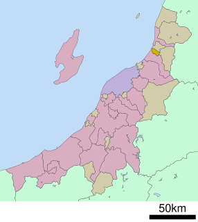 荒川町位置図