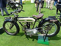 Triumph Ricardo 500 cc uit 1922