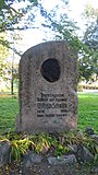 Wilhelm-Schmidt-Denkmal im gleichnamigen Park