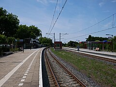 Gorinchem, Seitenbahnsteige