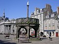 The old Market Cross in Aberdeen's main square.