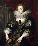 Ana de Austria, soția regelui Ludovic al XIII-lea al Franței