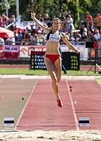 Anna Jagaciak-Michalska reichten ihre 14,01 m nicht für die Finalteilnahme