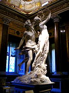 Apollo dan Daphne karya Gian Lorenzo Bernini. sekitar 1622
