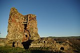 De ruïnes van Kasteel Ardrossan