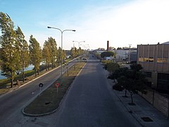 Avenida 27 de Febrero desde el Puente Alsina.jpg