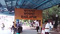 Badlapur railway station stationboard