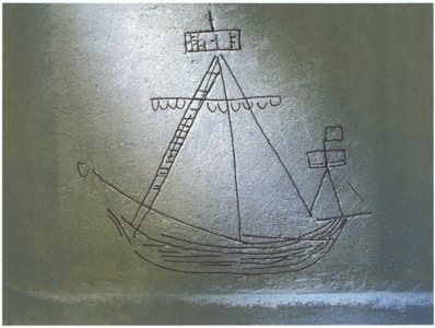 Grafit d'un vaixell