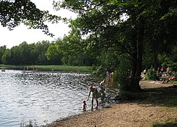 Bosarpasjöns badplats