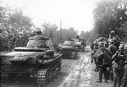 Panzer I tank equipped with the N.K.A.V.