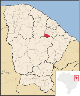 Kaart van Itapiúna