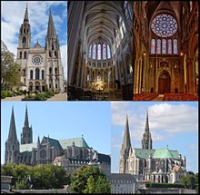 La cathédrale Notre-Dame de Chartres.