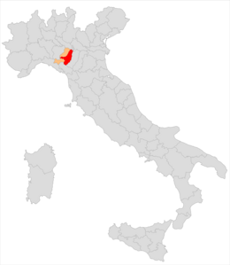 Circondario di Parma – Localizzazione
