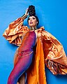 Spanish-born female drag queen Clover Bish
