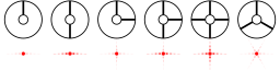 Comparison strut diffraction spikes.svg 14:42, 30 June 2015