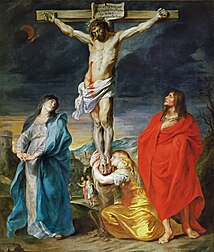 Christ en croix, la Vierge, saint Jean et sainte Madeleine 1617-1619, musée du Louvre, Paris