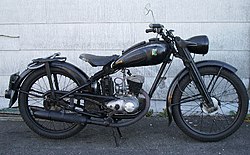 DKW RT 125 W (1950г.)